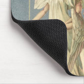  Pasen, Victoriaans Angels met een kruis Muismat (Hoek)