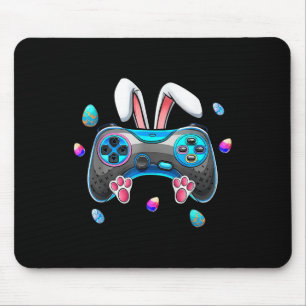 Pasen video Game Bunny Eggs Gaming Gamer Boys Mann Muismat