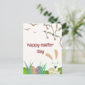 Pasen vieren: een dag van vreugde en vernieuwing briefkaart (Staand voorkant)