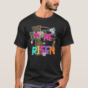 Pasen voor Christelijke tieners mam. Hij is Risen T-shirt