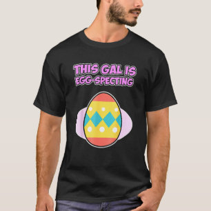Pasen voor paren dit gal is eierspecerend t-shirt