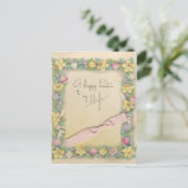  Pasen voor vrouw "Mario" Feestdagenkaart (Staand voorkant)