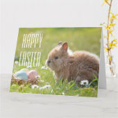 Pasen vreugde kaart (Gele Bloem)