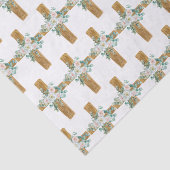 Pasen Waterverf Floral Cross Tissuepapier (Detail)