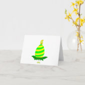 Pasen Wensen Kleine Horizontale Wenskaart Kaart (Gele Bloem)