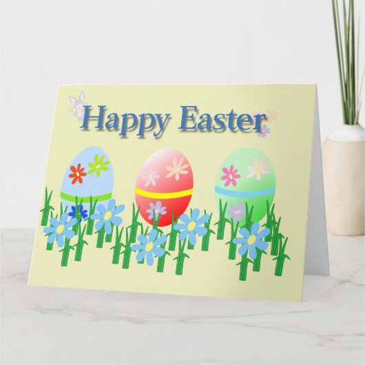Pasen Wenskaart Kaart (Voorkant)