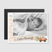 Pasen zegeningen foto magneet (Voorkant / Achterkant)