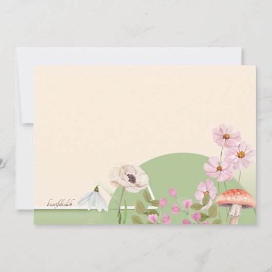 Pasen Zondag Uitnodiging (Achterkant)