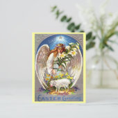  Pasengel en Lamb Feestdagenkaart (Staand voorkant)