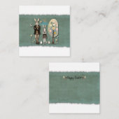 Pasenkaart - Wereldheerschappij, Eén Ei per Keer! Notitiekaartje (Voorkant / Achterkant)