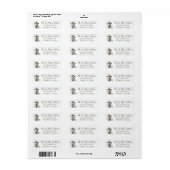 Pasenochtend Kruis Retouradres Label (Full Sheet)