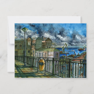 Paseo Mirador de Valparaíso Briefkaart