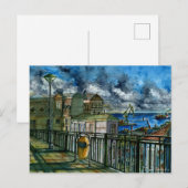 Paseo Mirador de Valparaíso Briefkaart (Voorkant / Achterkant)