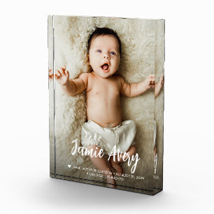 Pasgeboren Baby foto naam Script geboorte statisti