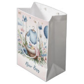 Pasgeboren baby medium cadeauzakje (Voorkant Gekanteld)