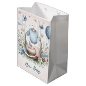 Pasgeboren baby medium cadeauzakje (Achterkant Gekanteld)