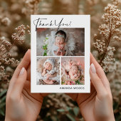 Pasgeboren Fotodankkaart Postkaart