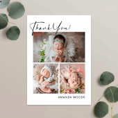 Pasgeboren Fotodankkaart Postkaart