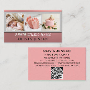 Pasgeboren Fotografie Baby Fotograaf Foto Visitekaartje