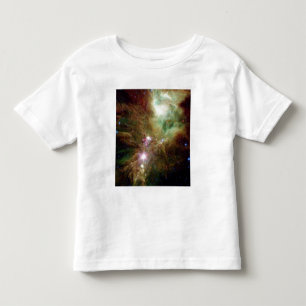 Pasgeboren sterren in het kerstboomcluster kinder shirts
