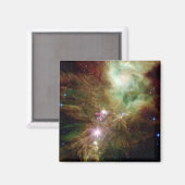 Pasgeboren sterren in het kerstboomcluster magneet (Voorkant / Achterkant)