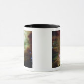 Pasgeboren sterren in het kerstboomcluster mok (Midden)