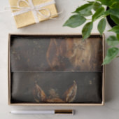 Pasgeboren veulen schilderij Decoupage Tissuepapier (Geschenk)