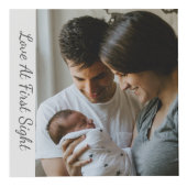 Pasgeboren Whimsy Herinneringen Foto Kubus (Voorkant)