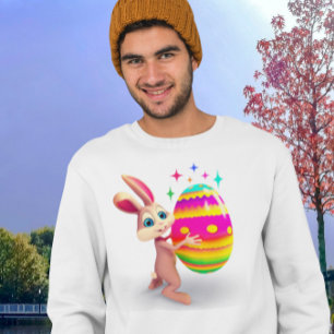 Pasgeborene paaspasta blij paaseiertje t-shirt