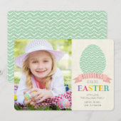 Pasgeborenen fotoplatte kaart (Voorkant / Achterkant)