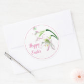 Pasgeborenen Ronde Sticker (Envelop)