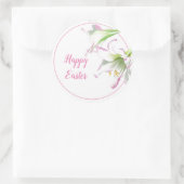 Pasgeborenen Ronde Sticker (Tas)