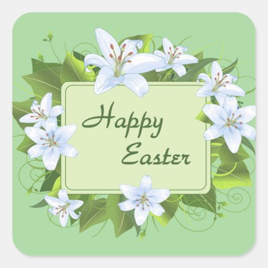 Pasgeborenen Vierkante Sticker (Voorkant)