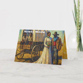 Pasgetrouwden Bedankkaart