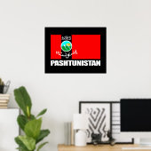 Pashtunistan Poster (Thuiskantoor)