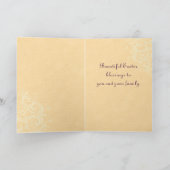  Paskaart Feestdagen Kaart (Binnen)