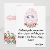  Paskaart: Herrijding vieren Aankondiging (Voorkant / Achterkant)