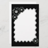 Pasley Flowers Stationery Briefpapier (Voorkant / Achterkant)