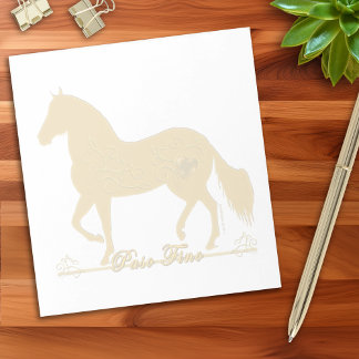 Paso Fino Horse Equestrian Notes Notitieblok