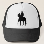 Paso Fino Paardenrenner Silhouet Trucker Pet (Voorkant)