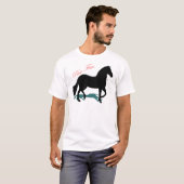 Paso Fino Silhouette Shadow T-shirt (Voorkant volledig)