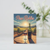 Paso Robles California Central Coast Briefkaart (Staand voorkant)