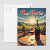 Paso Robles California Central Coast Briefkaart (Voorkant / Achterkant)