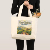 Paso Robles California Vineyard Central Coast Grote Tote Bag (Voorkant (product))
