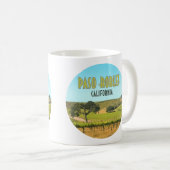 Paso Robles California Vineyard Koffiemok (Voorkant rechts)
