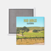 Paso Robles California Vineyard  Magneet (Voorkant / Achterkant)