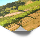 Paso Robles California Vineyard Poster (Hoek)