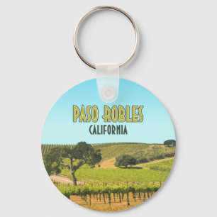 Paso Robles California Vineyard  Sleutelhanger
