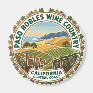 Paso Robles, Californië, Verenigde Staten Californ Magneet