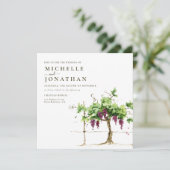 Paso Robles Vineyard Winery Wedding Kaart (Staand voorkant)